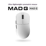 Madlions Mad G Max Kabellose Maus 8k Paw3395 43g Ultraleichte Dual-Mode-Gaming- und Büromaus 