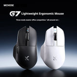 Mchose G7 Pro Gaming-Maus, kabellos, Tri-Mode, Bluetooth, leicht, Paw3395, Ergonomie, 55 g 