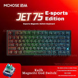 Mchose Jet75 Magnetschalter Mechanische Tastatur 8k Polling Rate Esports RGB 