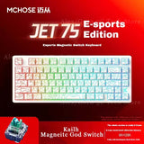 Mchose Jet75 Magnetic Switch Mechanical Keyboard 8k Polling Rate Esports RGB