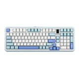 MechLands Vibe99 1800 Layout Gasket-mounted Wired/Bluetooth/2.4GHz Wireless Mechanical Keyboard with 1.06-Inch TFT Screen