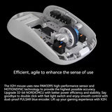 New Pulsar X2h X2h mini Game Mouse Lightweight Wireless Bluetooth Paw3395 Long Endurance Esports Gamer