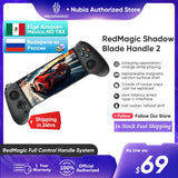 Redmagic Shadow Blade Gamepad 2 Black Textured Soft Rubber Grips Type-C Phone Controller for Red Magic 9 Pro Android