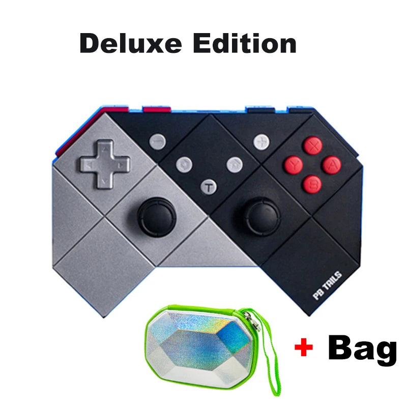 PB Tails Wireless Game Controller Dual Vibration Turbo Mode Game Controller For NS Switch PC Steam - Black with Bag PB Tails Wireless Game Controller Dual Vibration Turbo Mode Game Controller For NS Switch PC Steam - Black with Bag