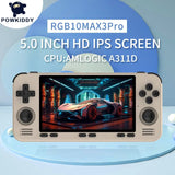 POWKIDDY RGB10 MAX 3Pro Retro Handheld Game Console Supports PS Emulator 5.5-Inch Liux OS