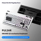 Pulsar X Board Qs Esports Game Mechanical Keyboard Wired Hot Swappable Cnc Aluminum Alloy Hot Swappable