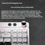 Pulsar X Board Qs Esports Game Mechanical Keyboard Wired Hot Swappable Cnc Aluminum Alloy Hot Swappable