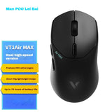 Rapoo Vt3/Vt1 Pro Max 2.4G Wireless Mouse Paw3950u Lightweight Dual Mode Esports Gaming Office 30000dpi