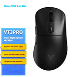 Rapoo Vt3/Vt1 Pro Max 2.4G Wireless Mouse Paw3950u Lightweight Dual Mode Esports Gaming Office 30000dpi