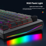 Redragon RS82-RT Magnetic Axis Keyboard Wired 82Keys Hot Swap PBT Adjustable RGB RT Gasket Custom PC Esports