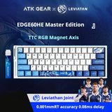 ATK LEV Edge 60 Co Branded Wired Mechanical Keyboard E-Sports Magnetic Switch 8k Aluminium Alloy Low Latency