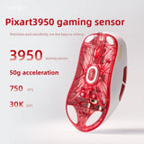 Lamzu Atlantis Mini Gaming Mouse Champion Edition Woven Snow PAW3950 8k