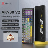 AJAZZ AK980 V2 Wired Mechanical Keyboard Three-mode Hot-swappable