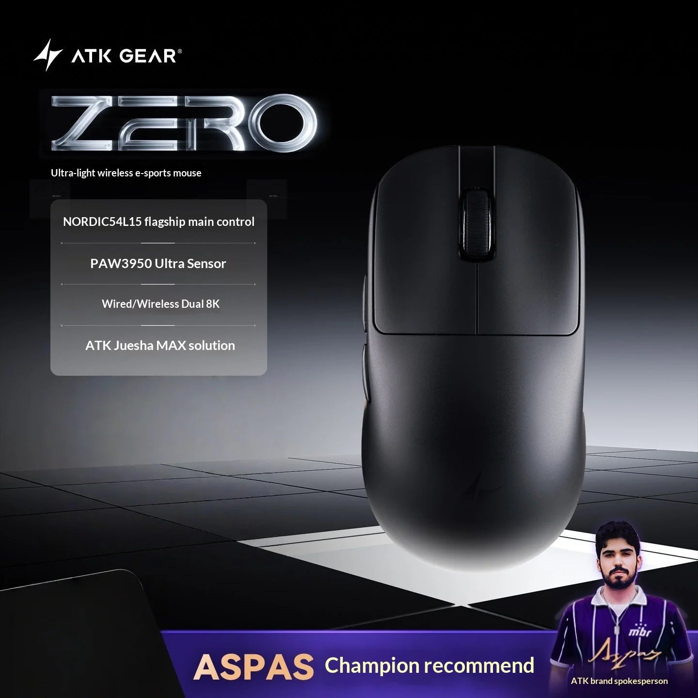 ATK Blazing Sky ZERO Ultralight Wireless Gaming Mouse – Minixpc