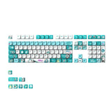 Hatsune Miku Cartoon cute peripheral personality  Anime theme keycap PBT sublimation MOA highly adaptable