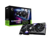 Msi GeForce RTX 5070 Ti 16GB GDDR7 GAMING TRIO Smart Independent Graphics Card Esports