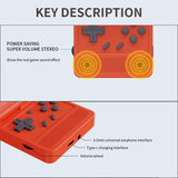 POWKIDDY V90 3-Inch IPS Screen Flip Handheld Game Console