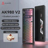 AJAZZ AK980 V2 Wired Mechanical Keyboard Three-mode Hot-swappable