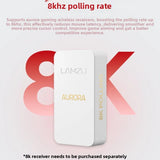 Lamzu Atlantis Mini Gaming Mouse Champion Edition Woven Snow PAW3950 8k