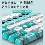 Hatsune Miku Cartoon cute peripheral personality  Anime theme keycap PBT sublimation MOA highly adaptable