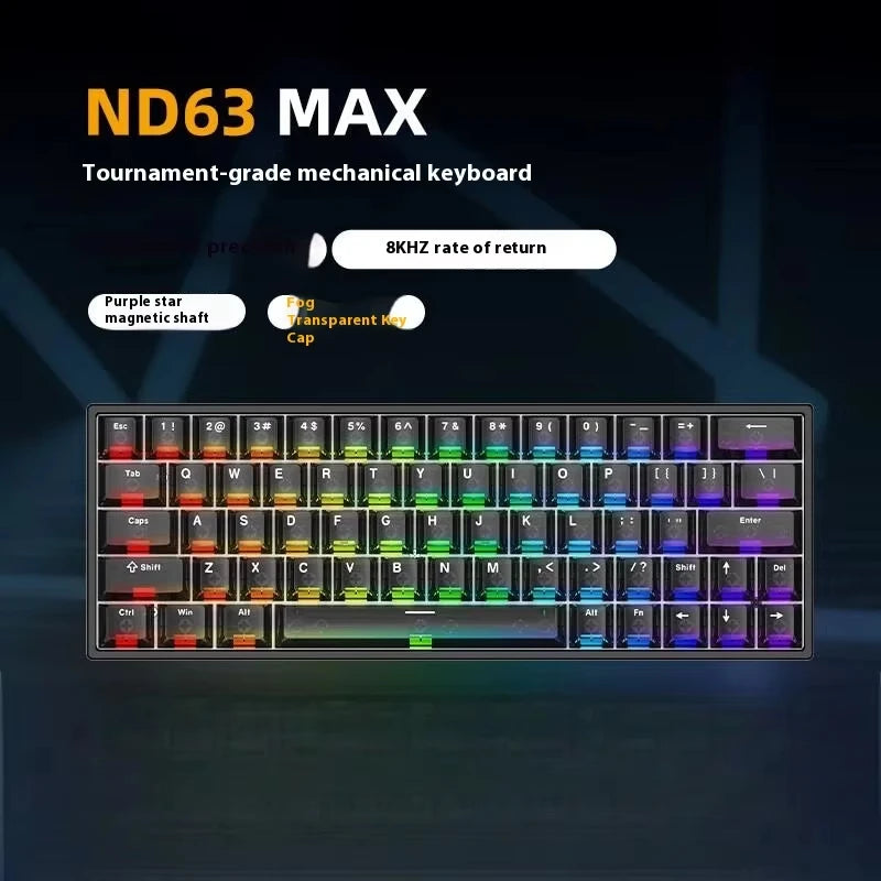 Irok ND63/ND68 Magnetic Switch Mechanical Keyboards – Minixpc Irok ND63/ND68 Magnetic Switch Mechanical Keyboards – Minixpc