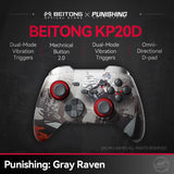 BEITONG KP20D GRAY RAVEN:PUNISHING Controller LUCIA: CRIMSON WEAVE Dual-Mode Vibration Trigger Force Adjustable TMR Joystick