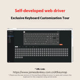 Jamesdonkey  Rs2 4.0 Wireless Mechanical Keyboard