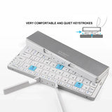 BOW Mini Folding Bluetooth Wireless Keyboard