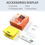 POWKIDDY V90 3-Inch IPS Screen Flip Handheld Game Console