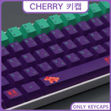 Spanish/French/German/Japanese/Korean/Russian Anime customized Keycaps Cherry Profile Keycap ISO layout for Mechanical Keyboard