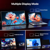 UPERFECT 18.4 Inch 4K UHD Portable Gaming Monitor HDR 3MS FreeSync IPS HDR Computer Display Bulit in Dual Speakers VESA OSD Menu