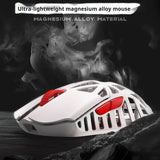 Wanling Beast X Max Mouse 8k Dual Mode Paw3395 Wlmouse Magnesium Alloy Esports Mouse Lightweight Hollow Out