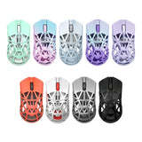 Wanling Beast X Max Mouse 8k Dual Mode Paw3395 Wlmouse Magnesium Alloy Esports Mouse Lightweight Hollow Out