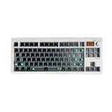 ZUOYA Gmk87 Dichtungsmontiertes Bluetooth 5.1/2.4G/Typ-C Kabelgebundenes mechanisches Tastaturkit mit TFT-Bildschirm für Mac/Win 