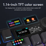 AJAZZ AK980 V2 Wired Mechanical Keyboard Three-mode Hot-swappable
