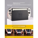 Nintendo Switch 2 Case Ultra-Slim Hard Shell Shockproof Full-Body Cover with Docking Support All-in-One Protective Design