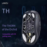 Lamzu Thorn 52g Wireless/wired Gaming Mouse 26000dpi 2.4g Dual Mode Lightweight Esports Mouse Ergonomic Design Esports