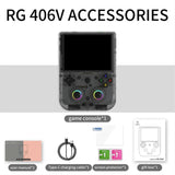 ANBERNIC RG 406V Retro Handheld Game Console Android 13 Unisoc T820 4-inch IPS screen Hall Joystick RGB lighting effect