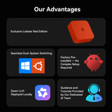 Beelink SER10 MAX AMD Ryzen™ AI 9 HX 470 Mini PC(OpenClaw & Local LLM Pre-installed)