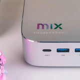 ThundeRobot MIX Ⅱ Mini PC AI 9 HX 370/R7 H 255 32G 1TSSD WIFI6