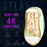 Lamzu Atlantis Mini Pro Gaming-Maus 26000 dpi Dualmodus Kabelgebunden/kabellos 