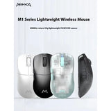 Monka M1Pro MAX Wireless Mouse Tri-mode Bluetooth Mouse PAW3395 Sensor Nordic 52833 Chip Gaming Mouse