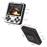 ANBERNIC RG280V Retro Game Console 16G/64G-5000 Games 2.8Inch IPS Screen Retro Portable Mini Handheld