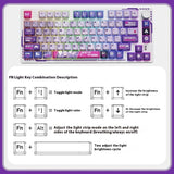 DAREU EK75 Wireless Mechanical Keyboard Tri-mode GASKET Structure