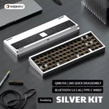 Weikav Lucky65 V2 Mechanisches Tastatur-Kit 3-Modus-Anpassung 2,4 g Bluetooth Hotswap Dichtungsstruktur RGB 