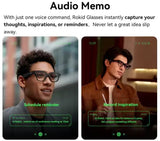 Rokid AI Glasses with Display Camera Translation for iOS Android Phone
