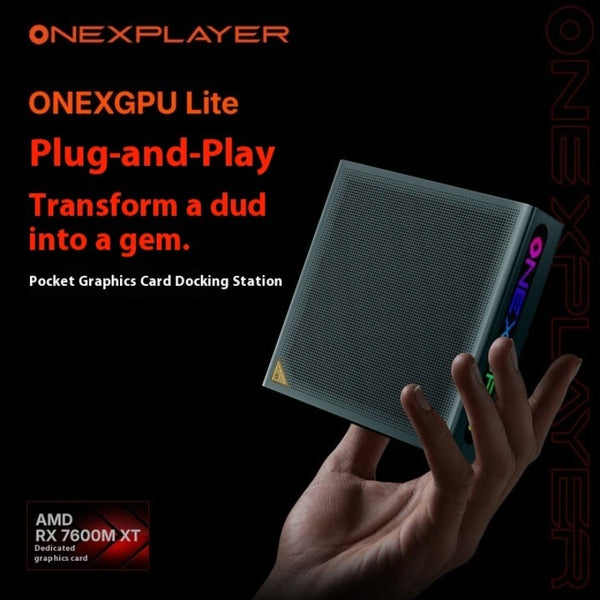 OneXPlayer ONEXGPU lite Graphics Card Docking Station AMD Radeon ...