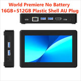 Higole 2 Pro Mini-PC 5,5 Zoll N5095 Windows 11 WiFi5 BT5.0 Touchscreen-Tablet 2500 mAh Desktop-Industriecomputer 