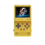 POWKIDDY V90 3-Inch IPS Screen Flip Handheld Game Console