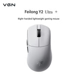 VGN Flying Dragon Y2 Pro Ultra Dual 8K Gaming Mouse Lightweight PAW3950 Bluetooth Tri Mode Ergonomic